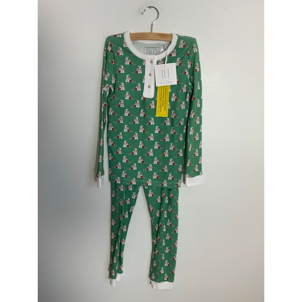 Lila + Hayes Pima Cotton Alden Girls'‎ Pajama Pant Set size 6